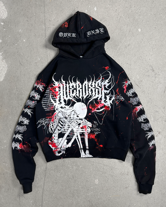 1of1 BLOODY OVERDXSE HOODIE size S