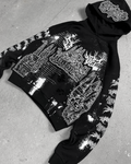 1of1 OVERDXSE CASTLE HOODIE size L