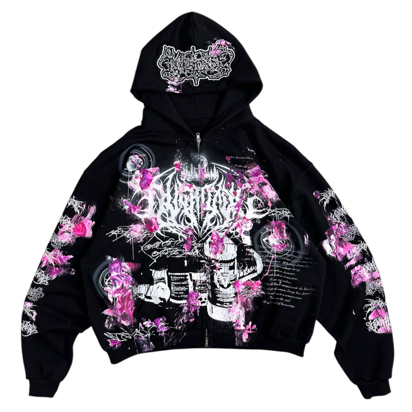 1of1 OVERDXSE MAGNOLIA ZIPPER size XL