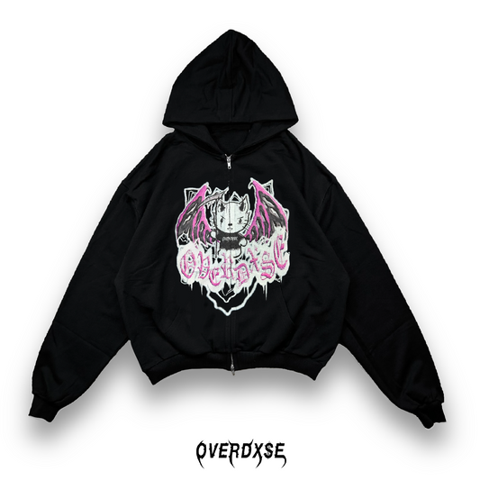 Limited OVERDXSE DEMON KITTY ZIPPER all sizes