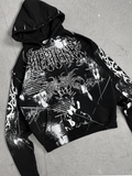 1of1 spiked OVERDXSE HOODIE size S