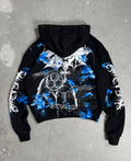 1of1 spiked OVERDXSE ABYSS HOODIE size M