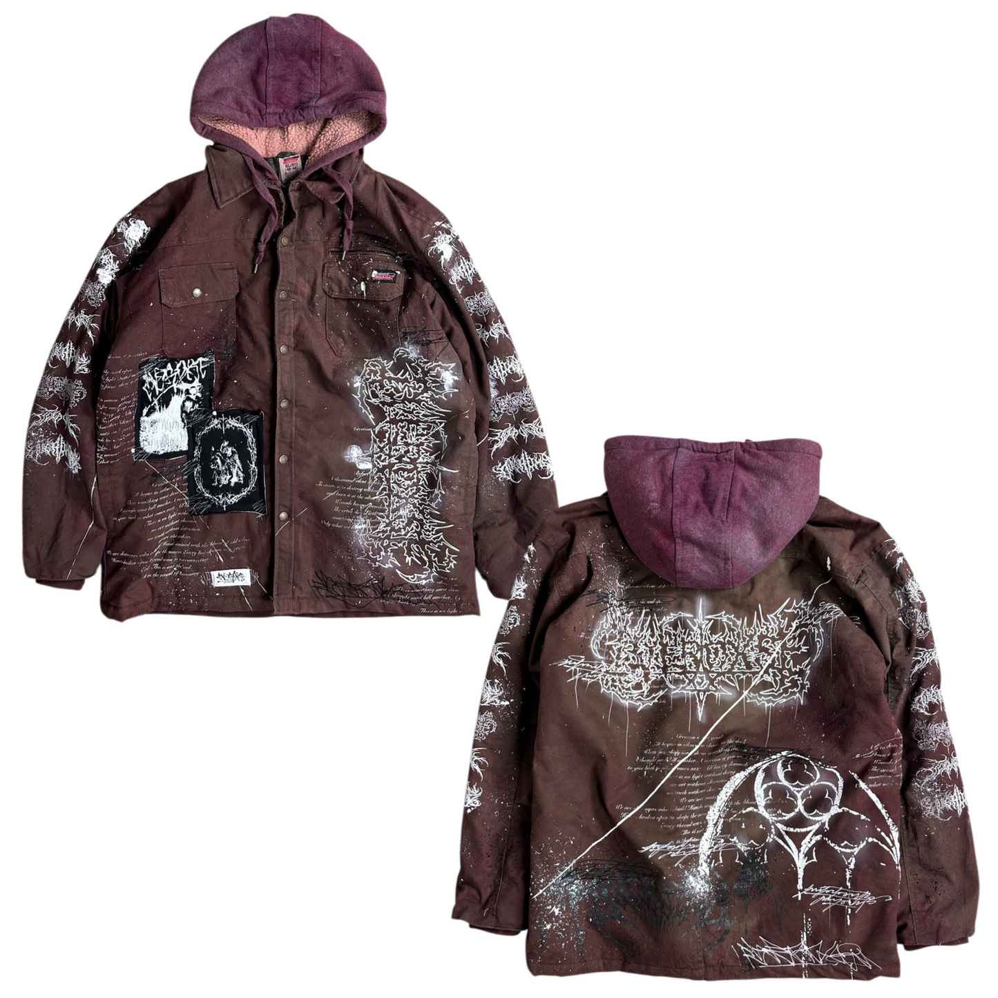 1of1 vintage OVERDXSE DICKIES JACKET size XL