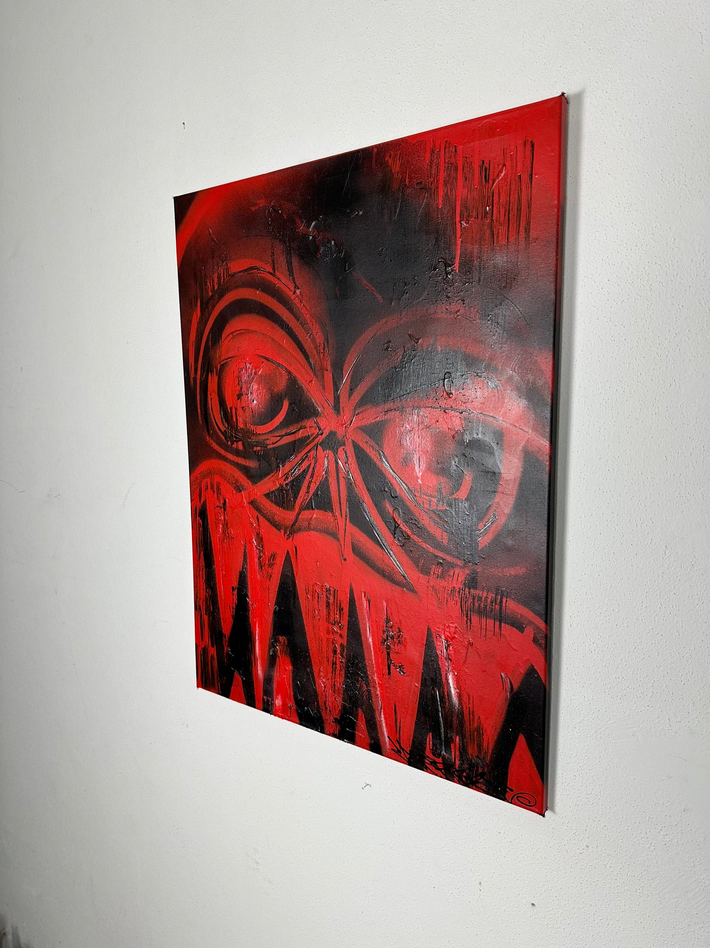 „NOCTURNAL RAGE“ original canvas 60x80cm