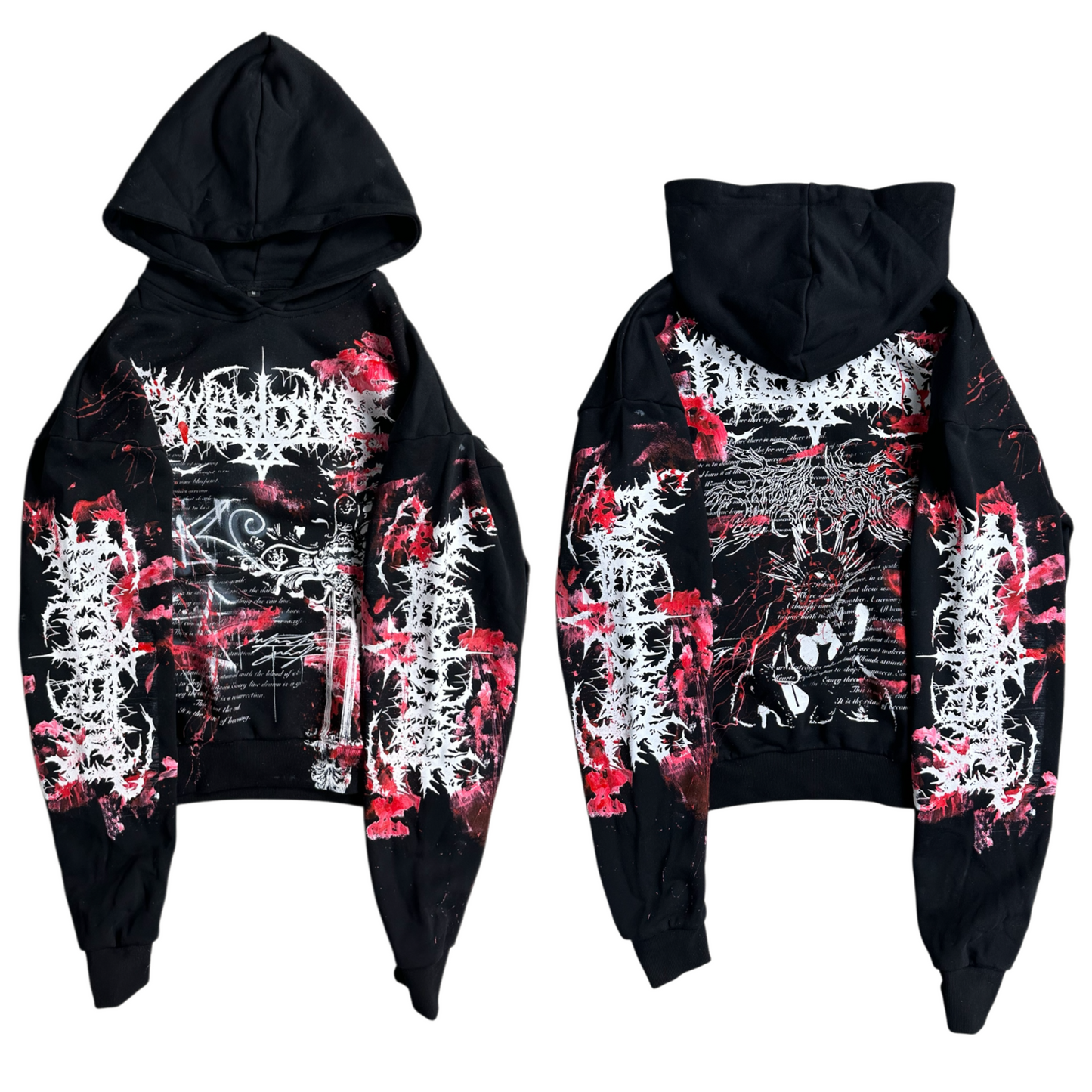 1of1 BLOODY OVERDXSE HOODIE size M