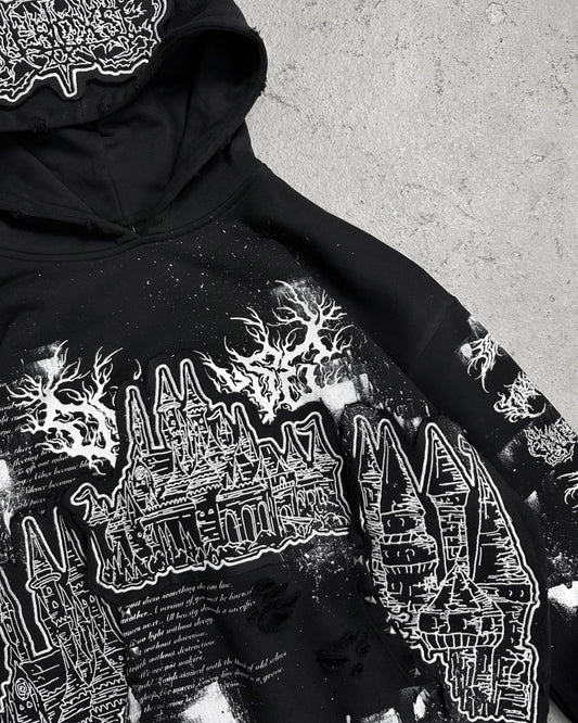 1of1 OVERDXSE CASTLE HOODIE size L