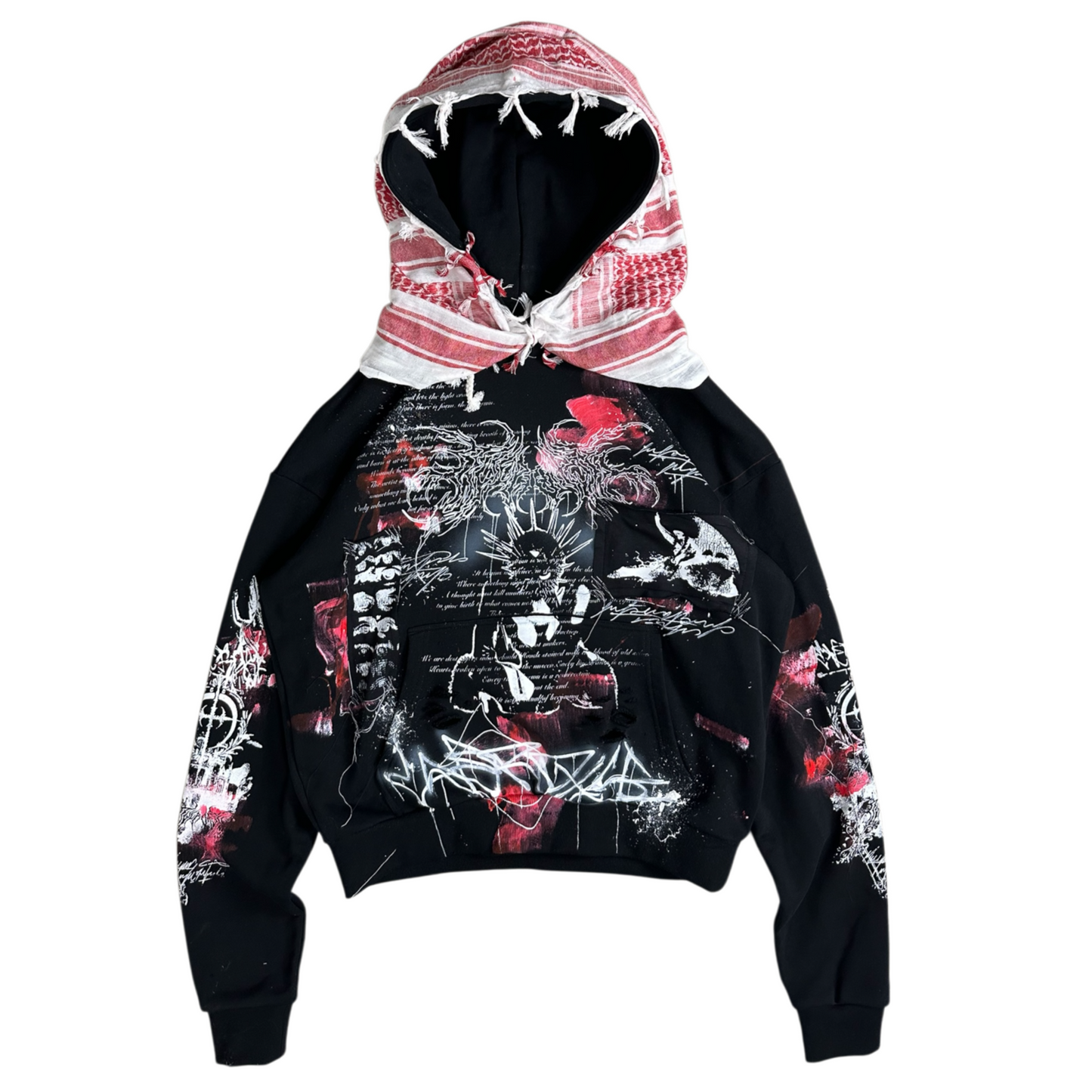 1of1 BLOODY OVERDXSE HOODIE size M
