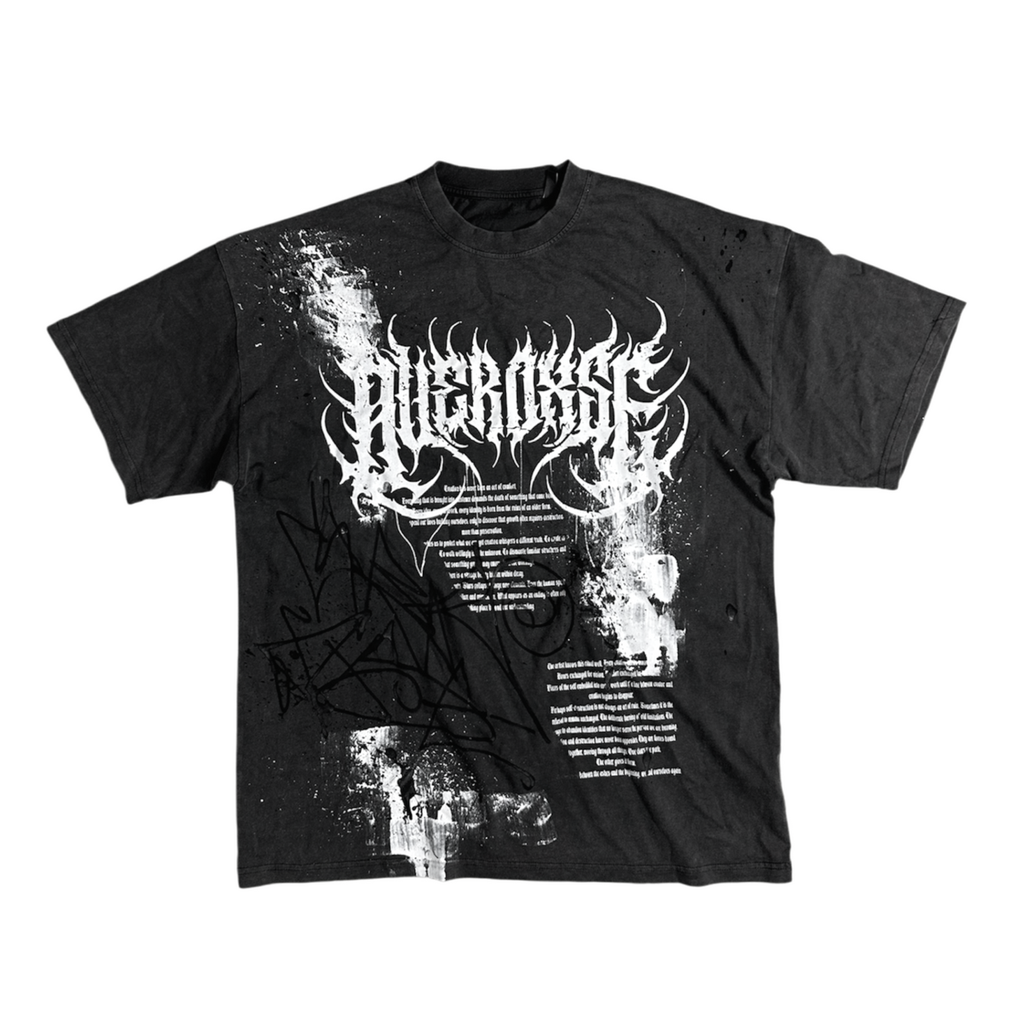 1of1 stone washed OVERDXSE shirt size M