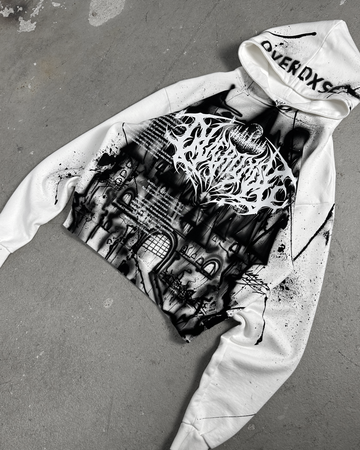 1of1 OVERDXSE CASTLE HOODIE size S