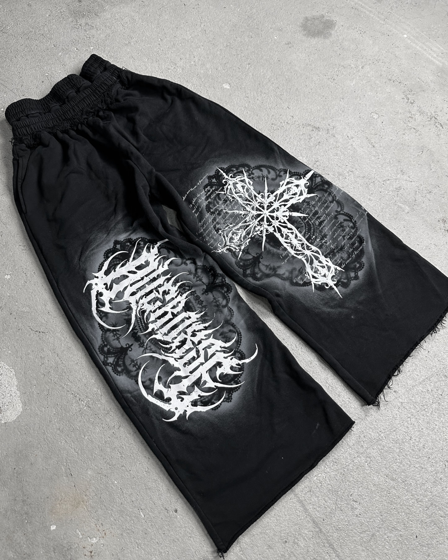 1of1 double waist OVERDXSE SWEATPANTS size M