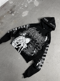 1of1 spiked OVERDXSE HOODIE size M
