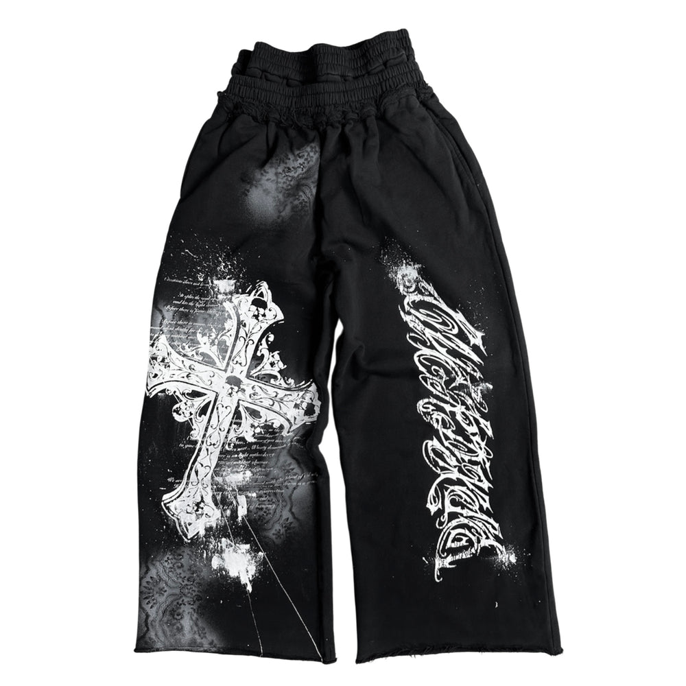 1of1 double waist OVERDXSE SWEATPANTS size L