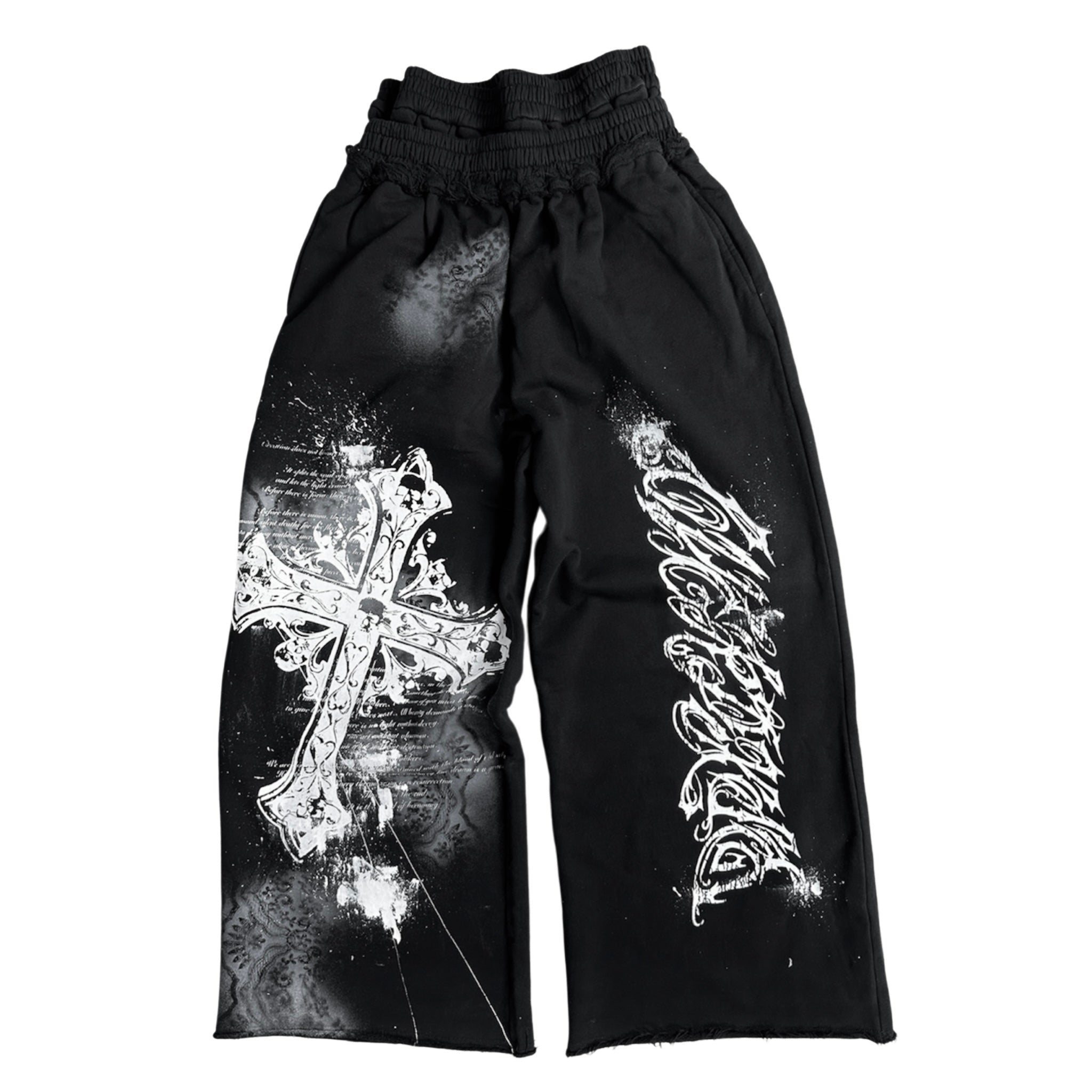 1of1 double waist OVERDXSE SWEATPANTS size L