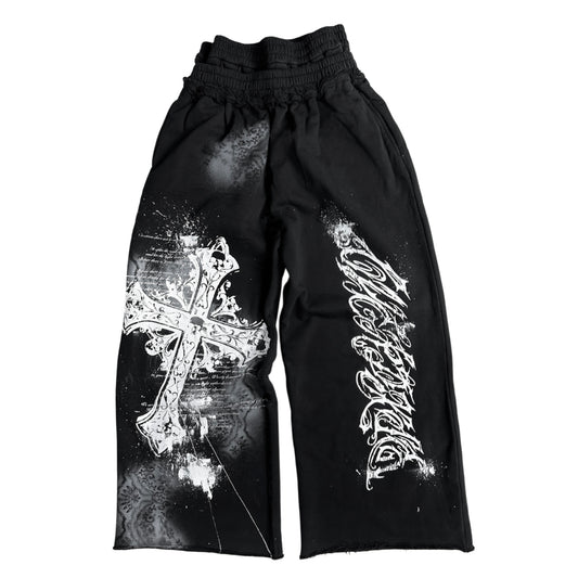 1of1 double waist OVERDXSE SWEATPANTS size L