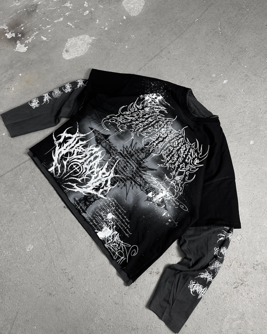 1of1 double layer OVERDXSE LONGSLEEVE size XXL