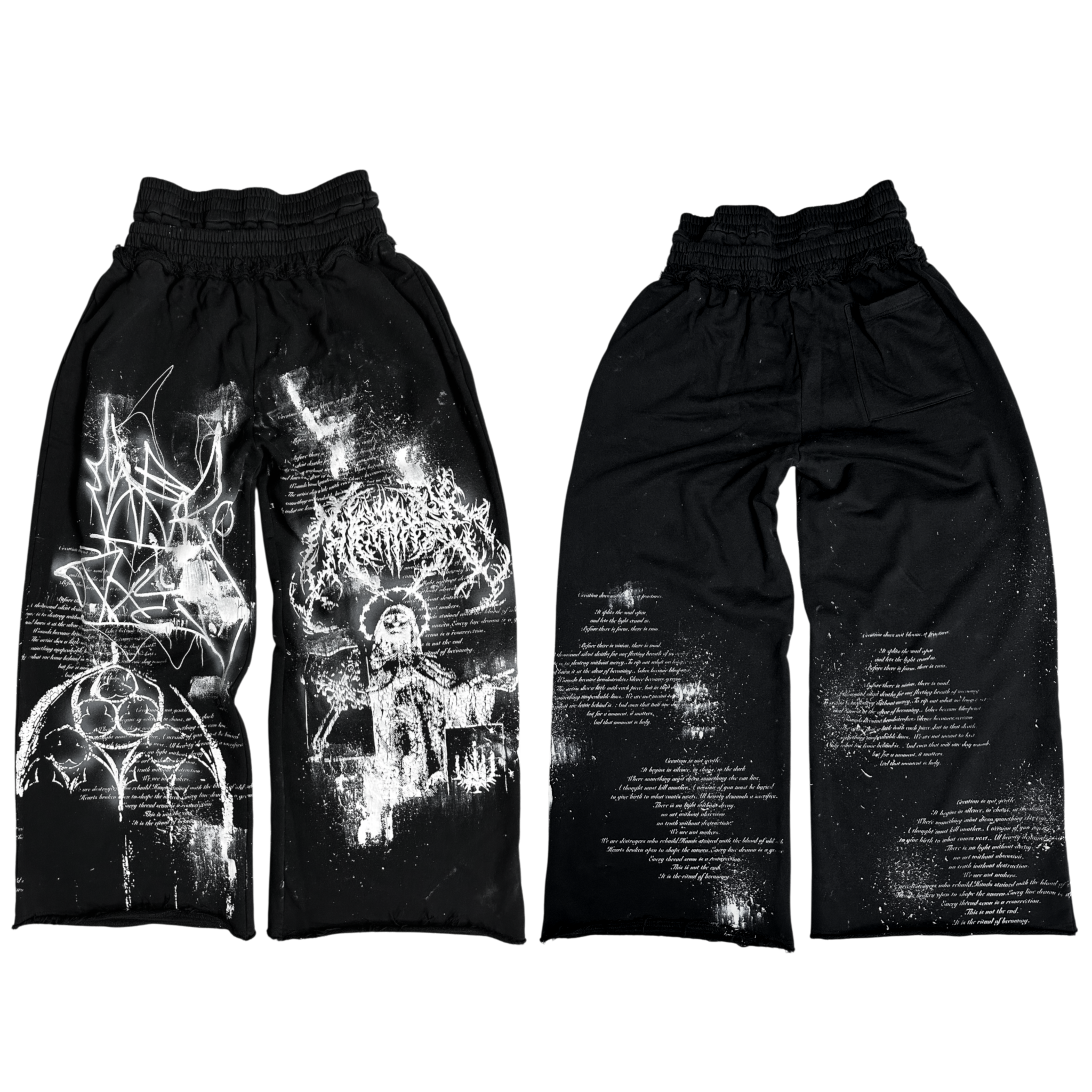 1of1 double waist OVERDXSE SWEATPANTS size XL