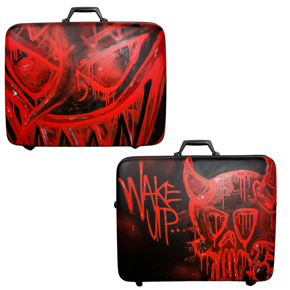 1of1 OVERDXSE „WAKE-UP“ ART SUITCASE