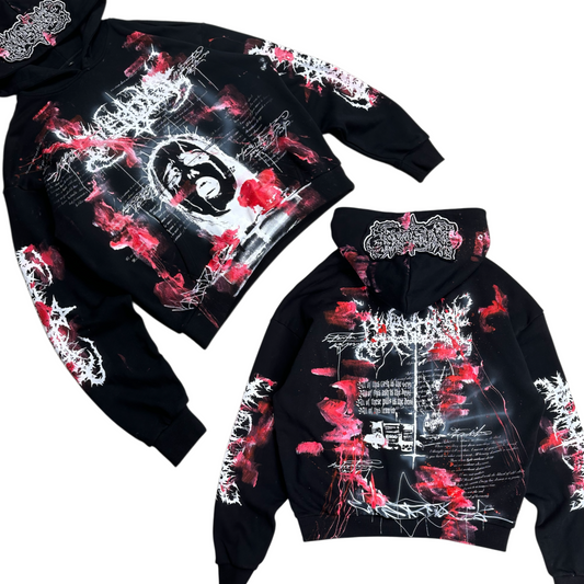 1of1 BLOODY OVERDXSE HOODIE size XL
