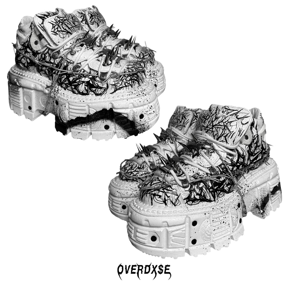 1of1 OVERDXSE x NEW ROCK SPIKE STOMPERS EU39