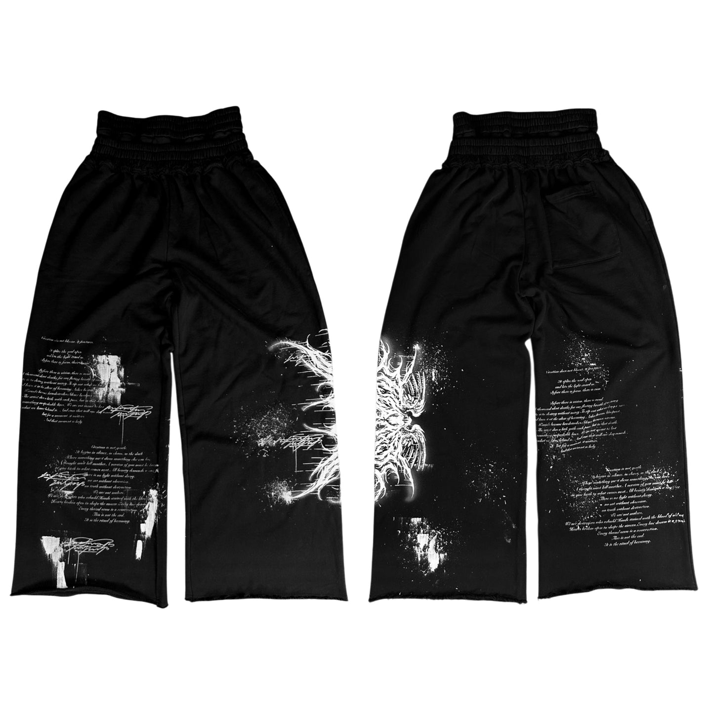 1of1 Double waist OVERDXSE SWEATPANTS size L