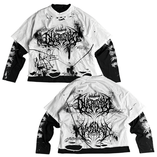 1of1 double layered OVERDXSE LONGSLEEVE size XL
