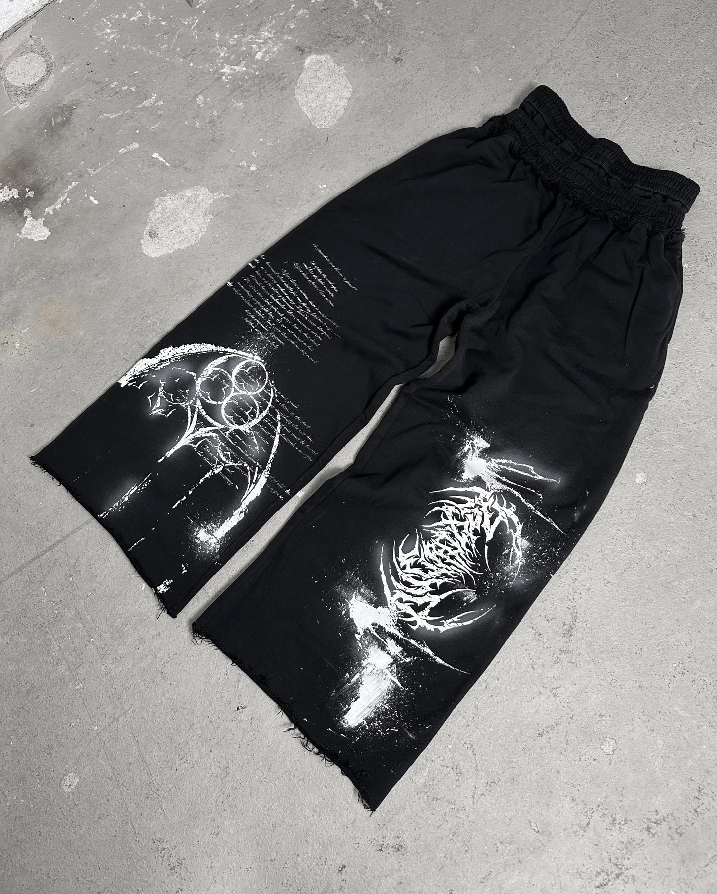 1of1 double waist OVERDXSE SWEATPANTS size XL
