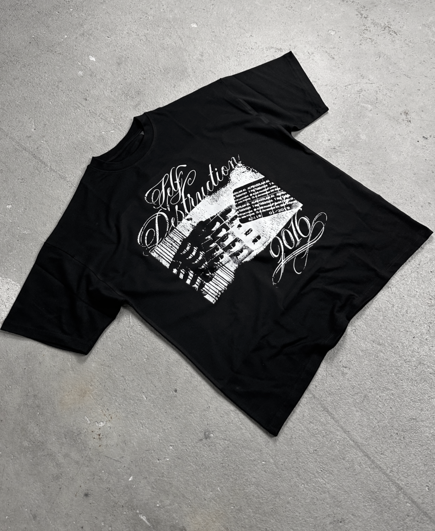 OVERDXSE „SELFDESTRUCTION2016“ SHIRT all sizes