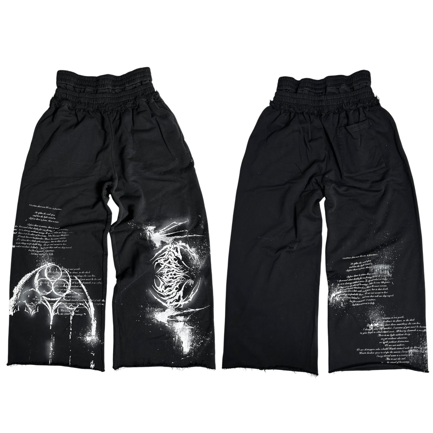 1of1 double waist OVERDXSE SWEATPANTS size XL