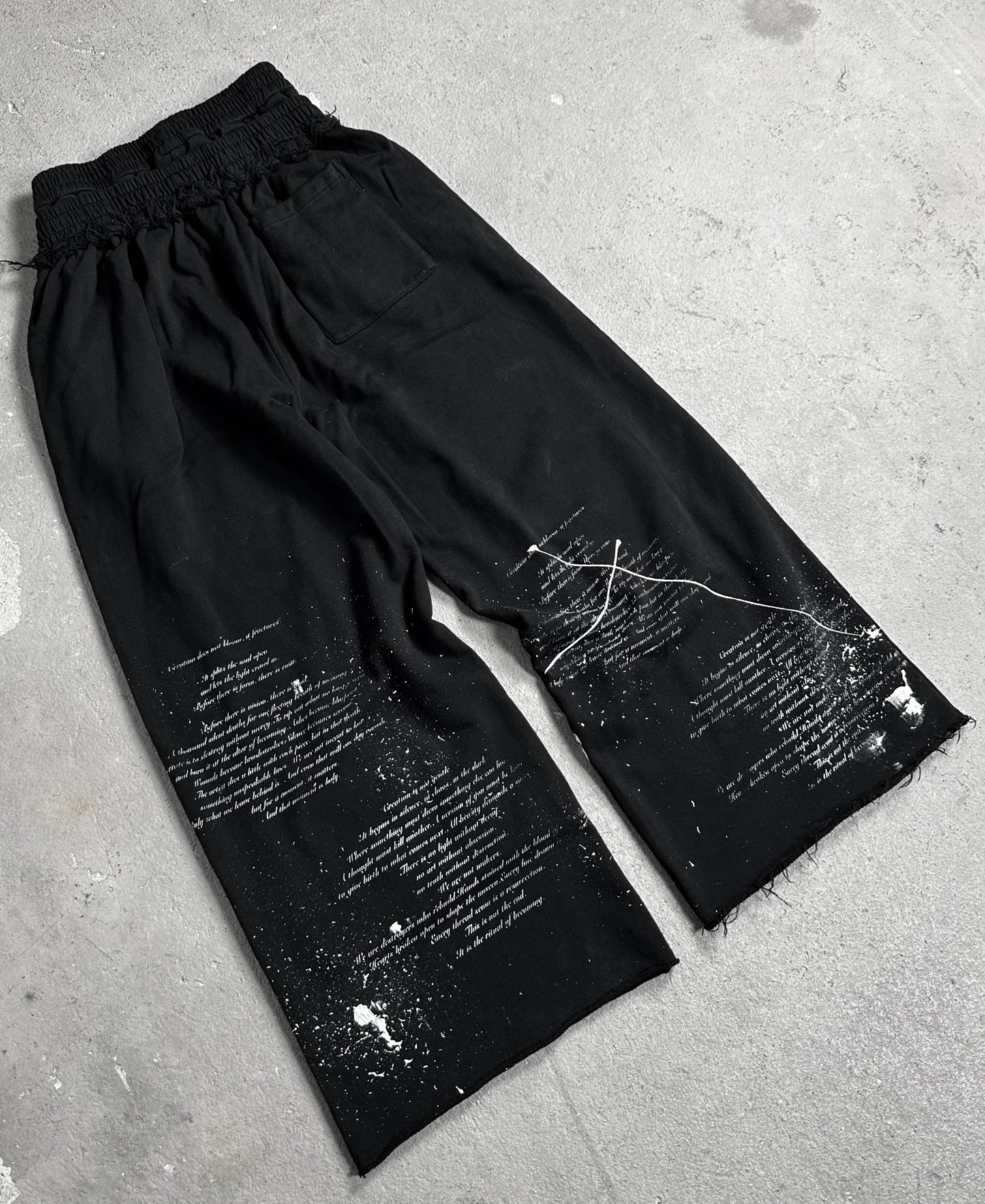 1of1 double waist OVERDXSE SWEATPANTS size XL