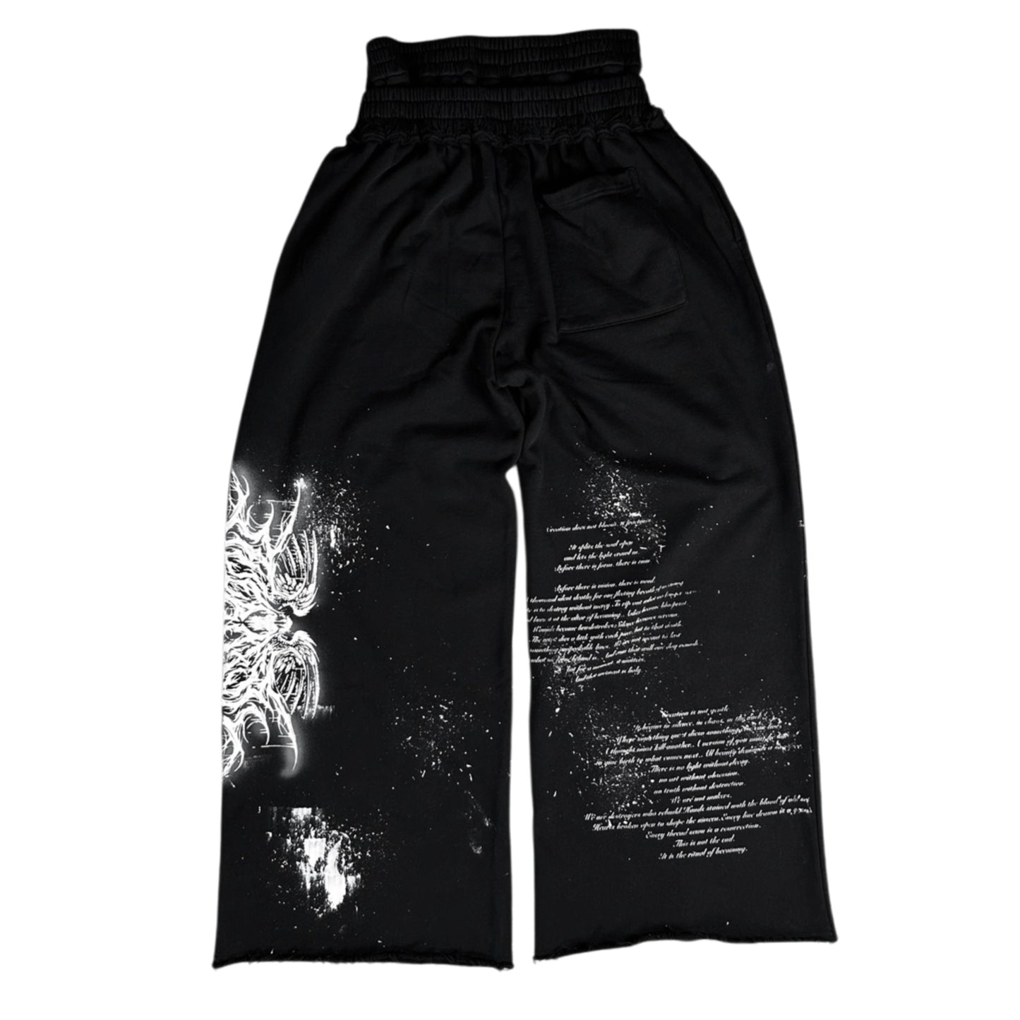 1of1 Double waist OVERDXSE SWEATPANTS size L