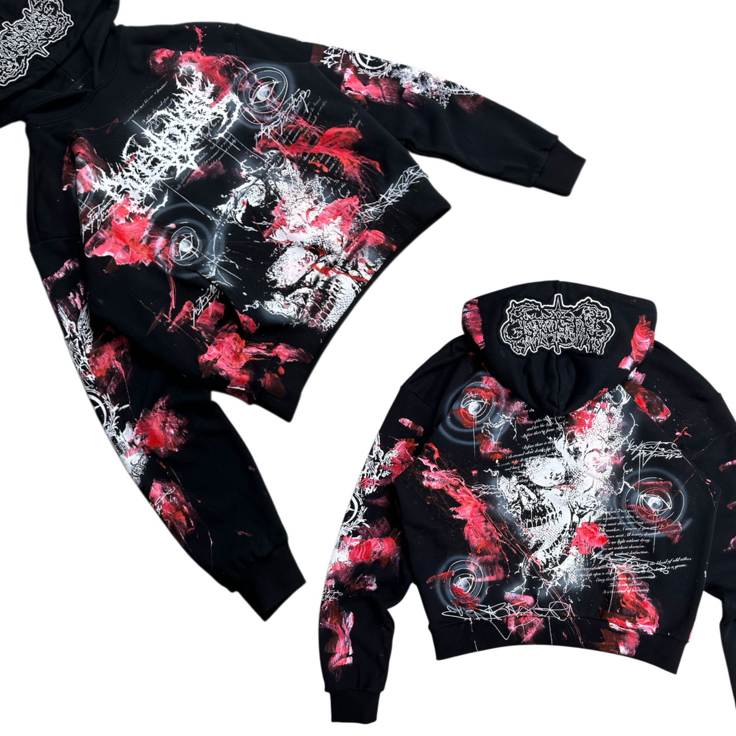 1of1 BLOODY OVERDXSE HOODIE size  L