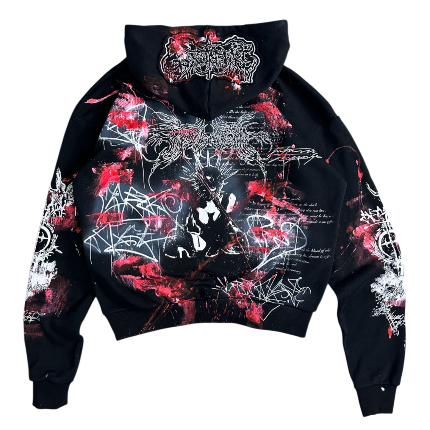 1of1 BLOODY OVERDXSE HOODIE size M