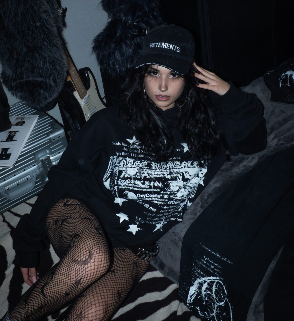 OVERDXSE 80mg / TEENAGE ROMANCE HOODIE all sizes (640gsm)