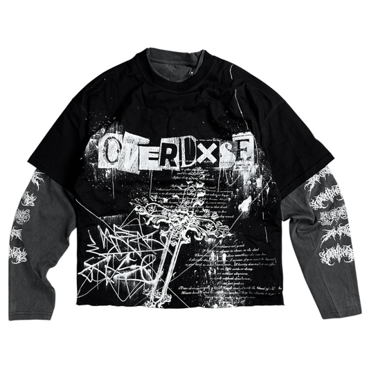 1of1 double layer OVERDXSE LONGSLEEVE size M