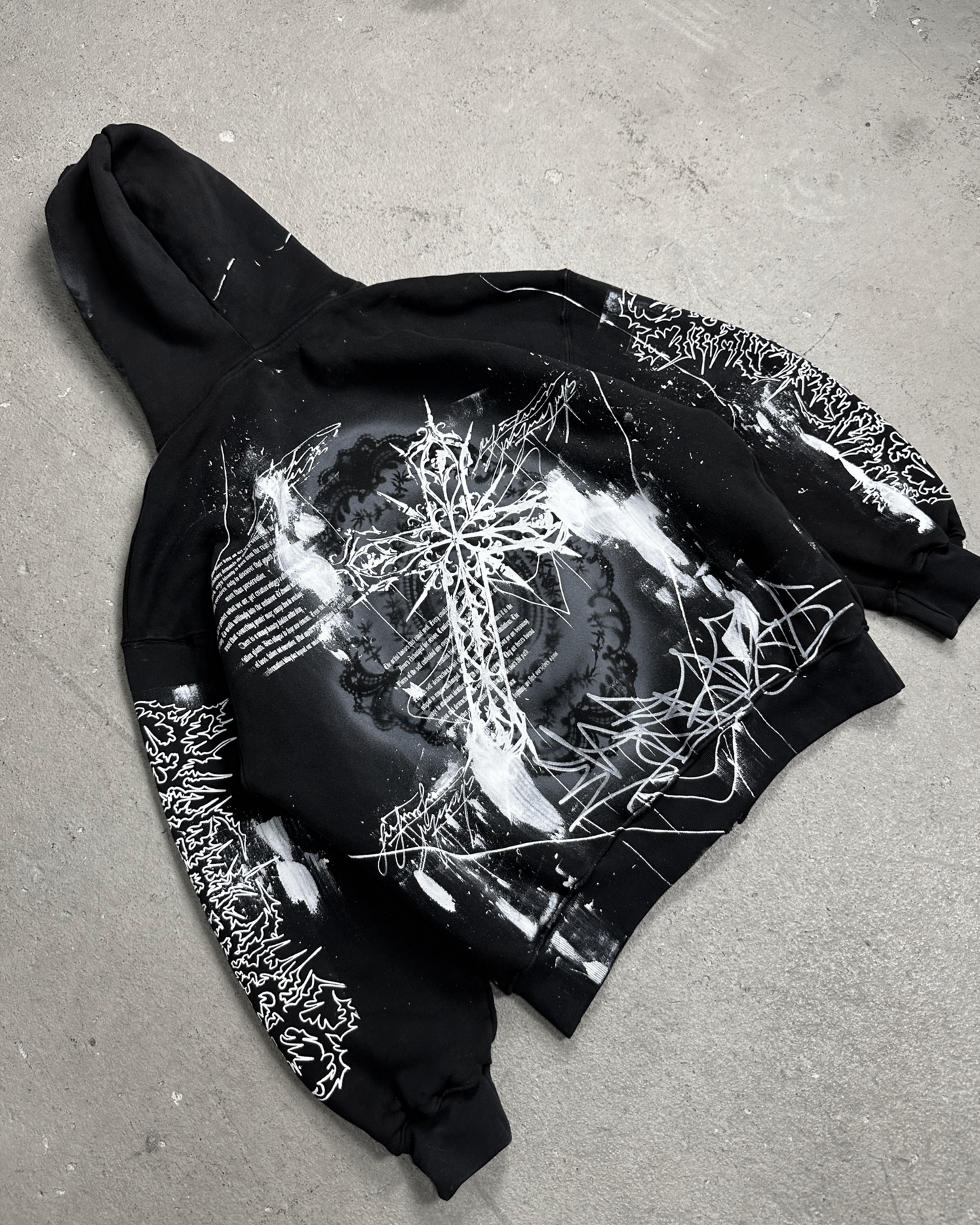 1of1 OVERDXSE FULL-ZIP HOODIE size XL