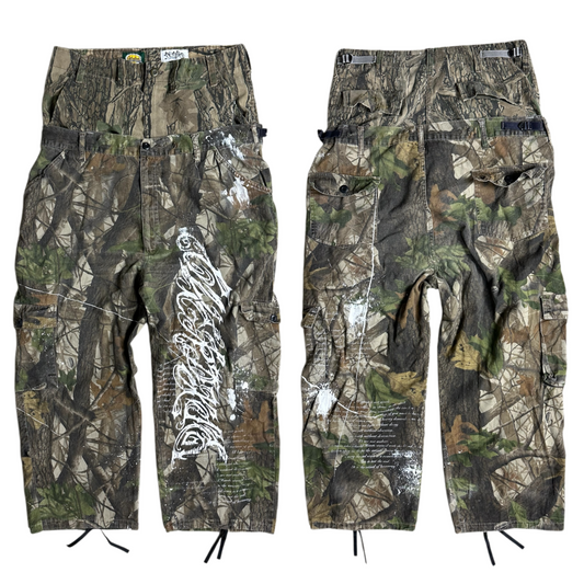 1of1 double waist OVERDXSE REAL TREE PANTS size: 113cm x 37-42cm