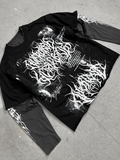 1of1 double layered OVERDXSE LONGSLEEVE size M