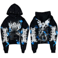 1of1 spiked OVERDXSE ABYSS HOODIE size M
