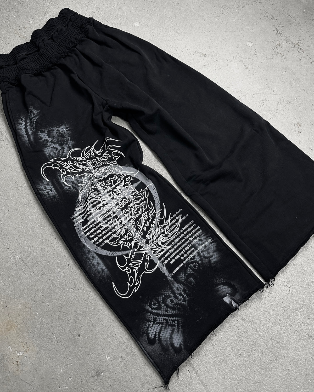 1of1 double waist OVERDXSE SWEATPANTS size M