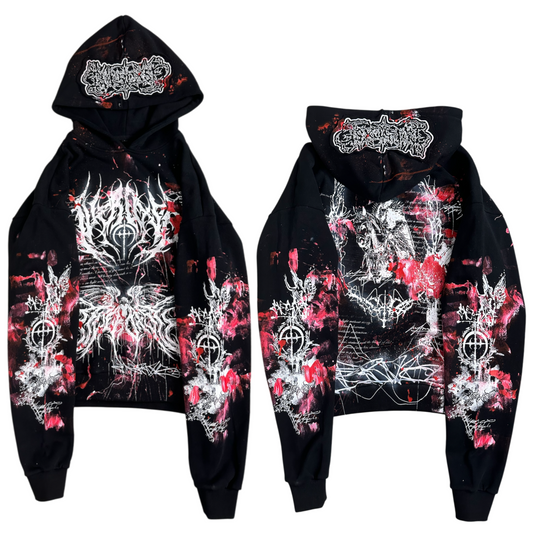 1of1 BLOODY OVERDXSE HOODIE size  L