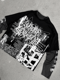 1of1 double layered OVERDXSE LONGSLEEVE size M