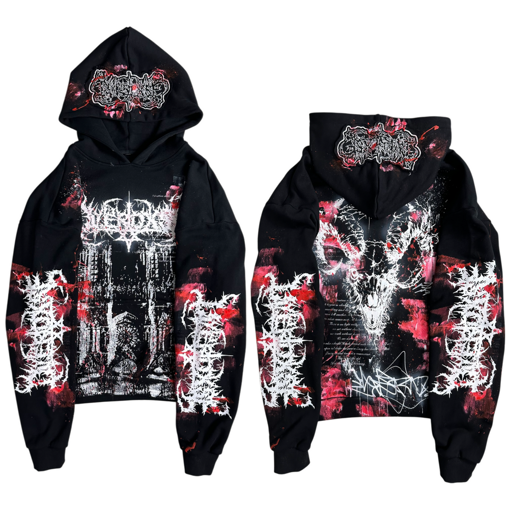 1of1 BLOODY OVERDXSE HOODIE size XXL