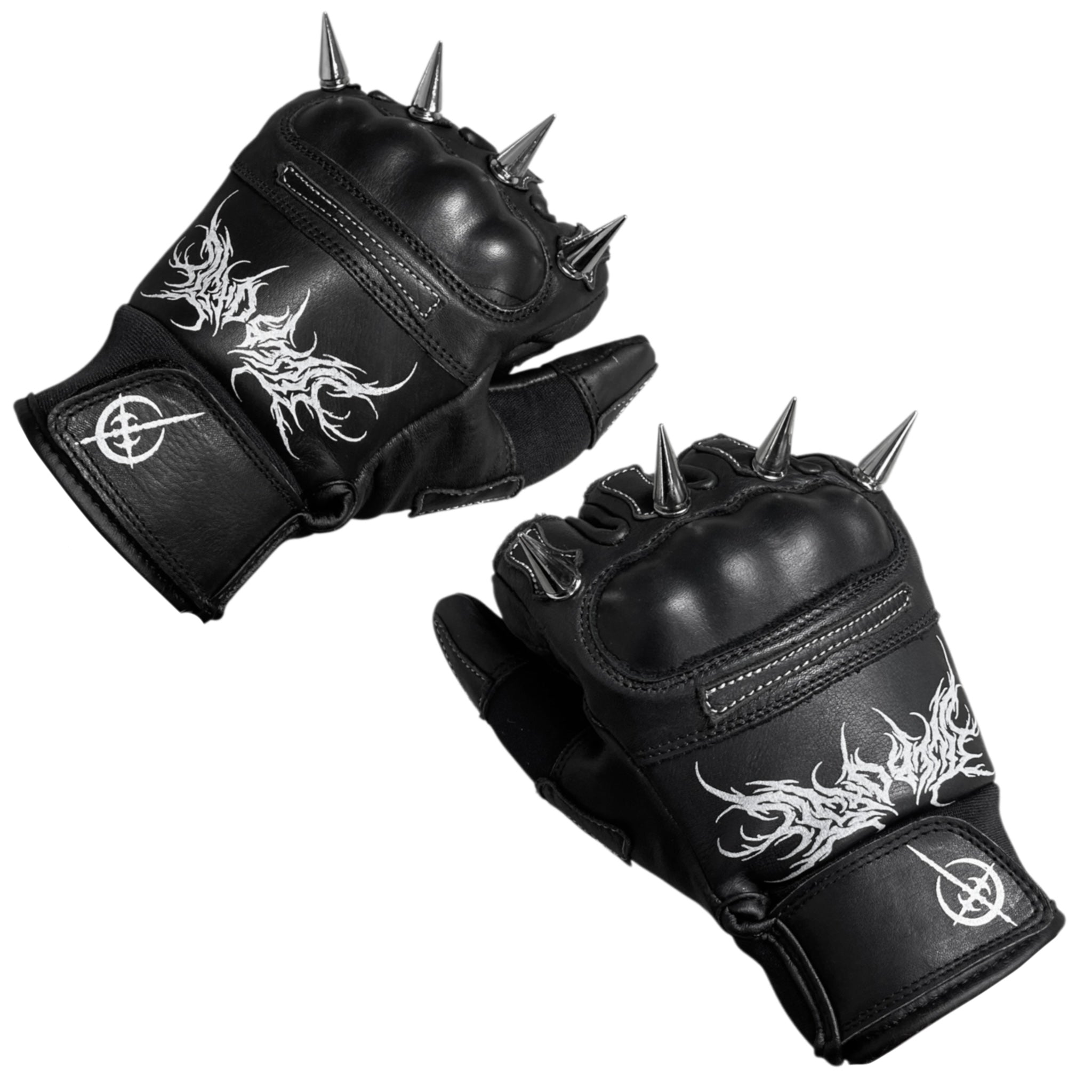 Limited spiked OVERDXSE MOTO GLOVES all sizes – OVERDXSE