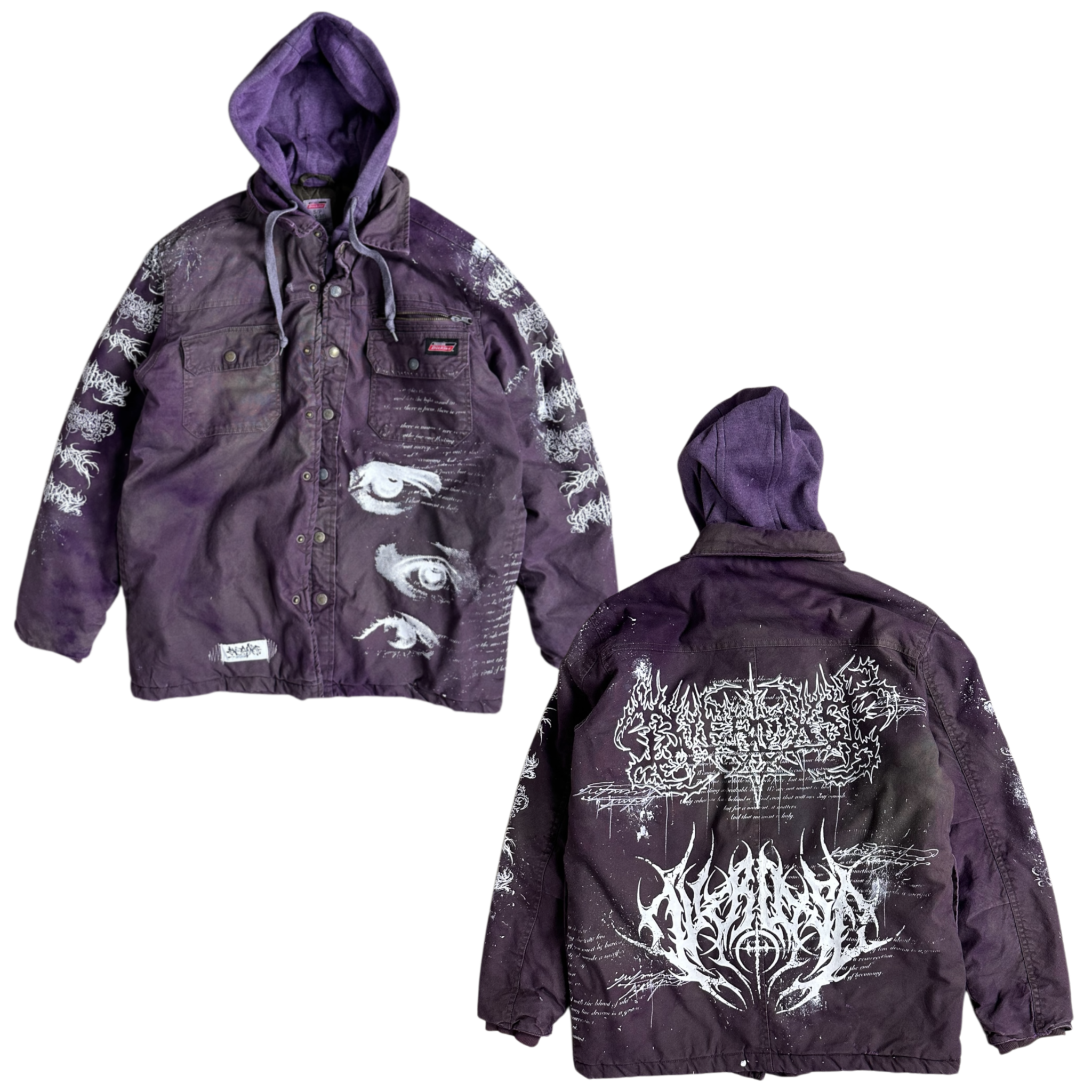 1of1 upcycled OVERDXSE DICKIES JACKET size S