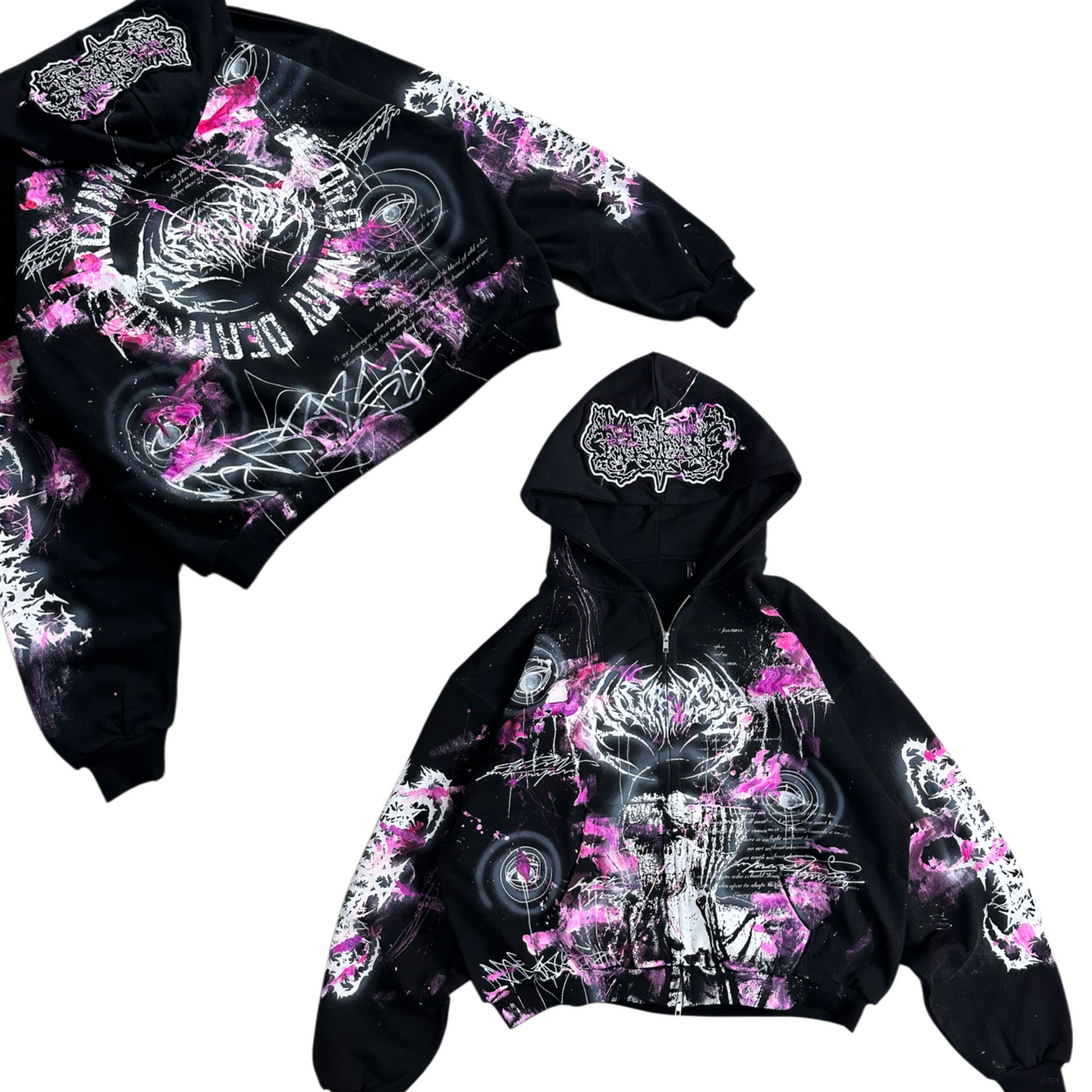 1of1 OVERDXSE MAGNOLIA ZIPPER size L
