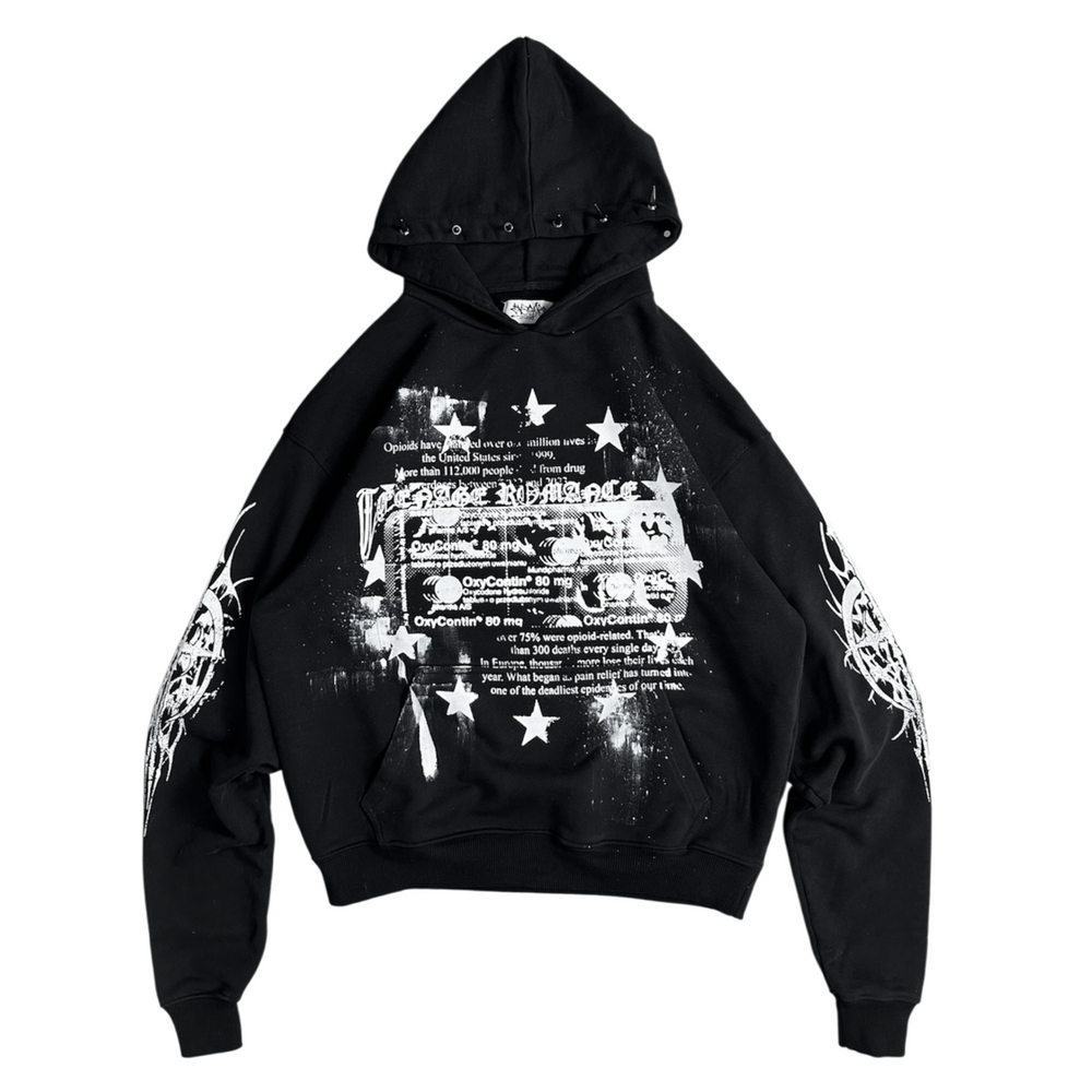 Limited spiked OVERDXSE „80mg /TEENAGE ROMANCE“ V.2 HOODIE all sizes