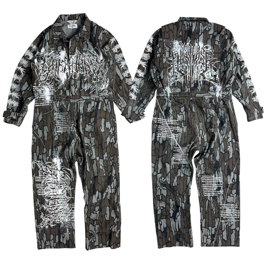 1of1 tree camo OVERDXSE OVERALL size M/L