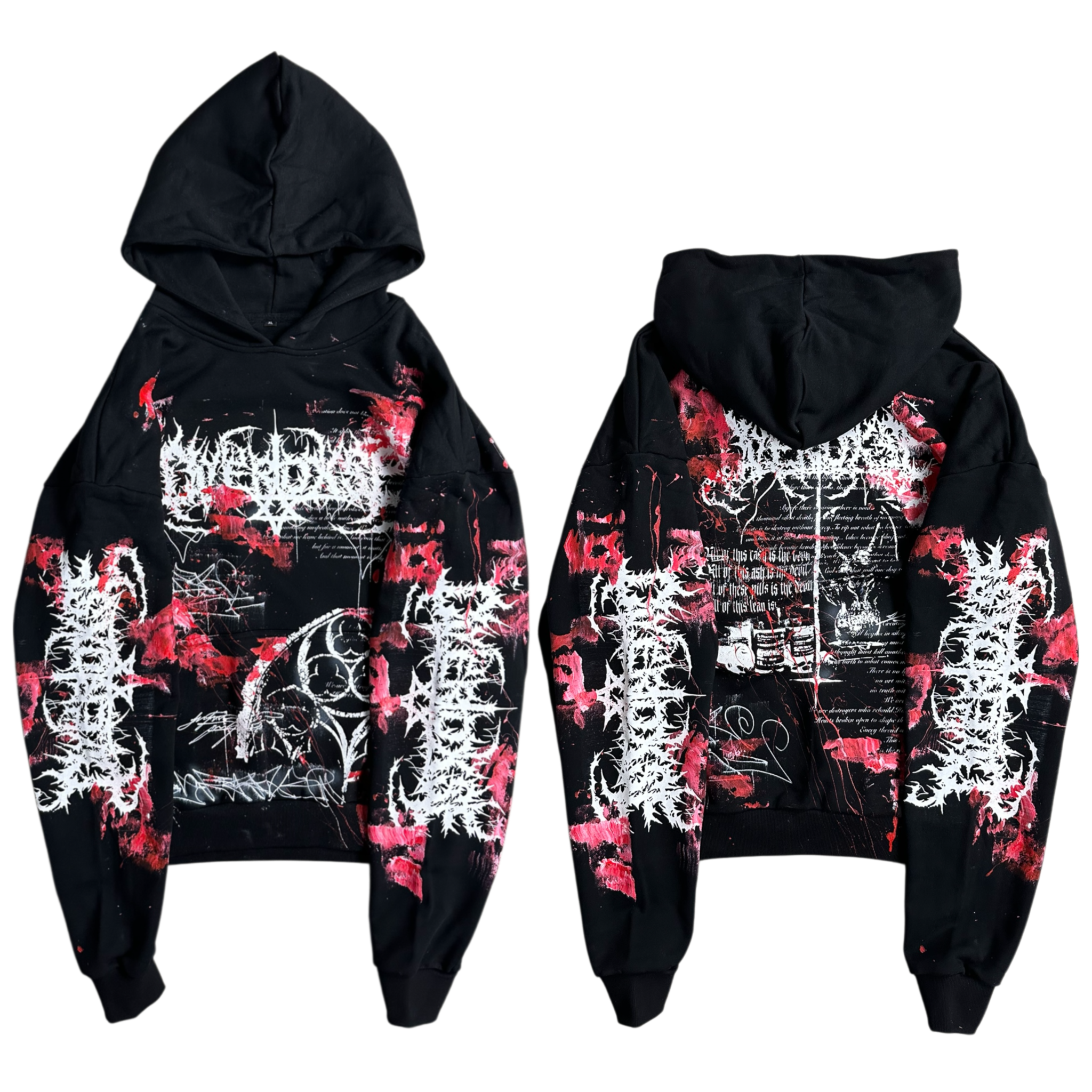 1of1 BLOODY OVERDXSE HOODIE size XL