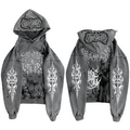1of1 spiked OVERDXSE stone washed HOODIE size XL