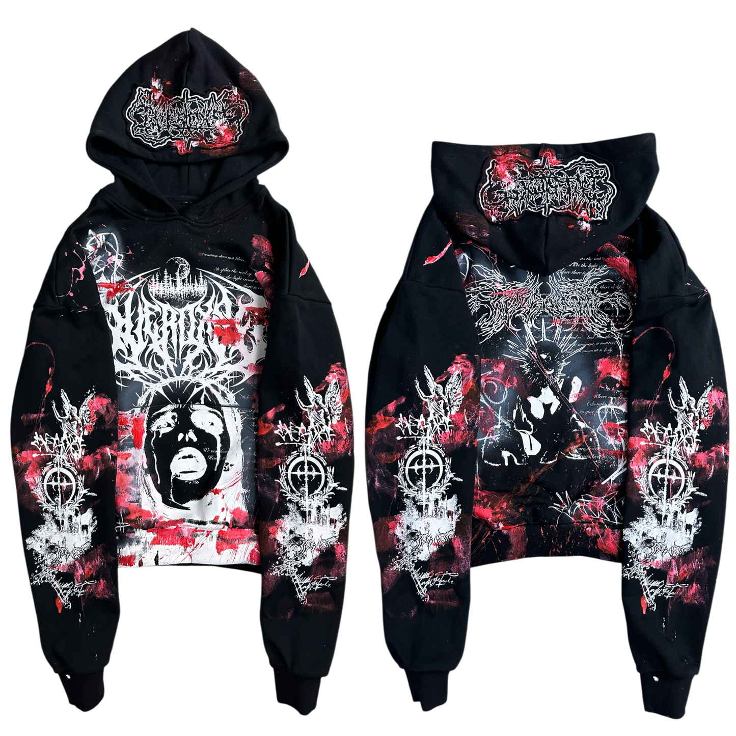 1of1 BLOODY OVERDXSE HOODIE size M